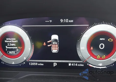 2025 Nissan Pathfinder Platinum 4Wd z USA, uszkodzony, nr VIN 5N1DR3DJXSC200781